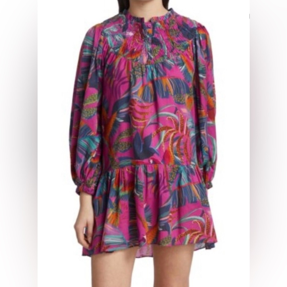 FARM Rio Multicolor Patterned Mini Dress - Picture 4 of 10